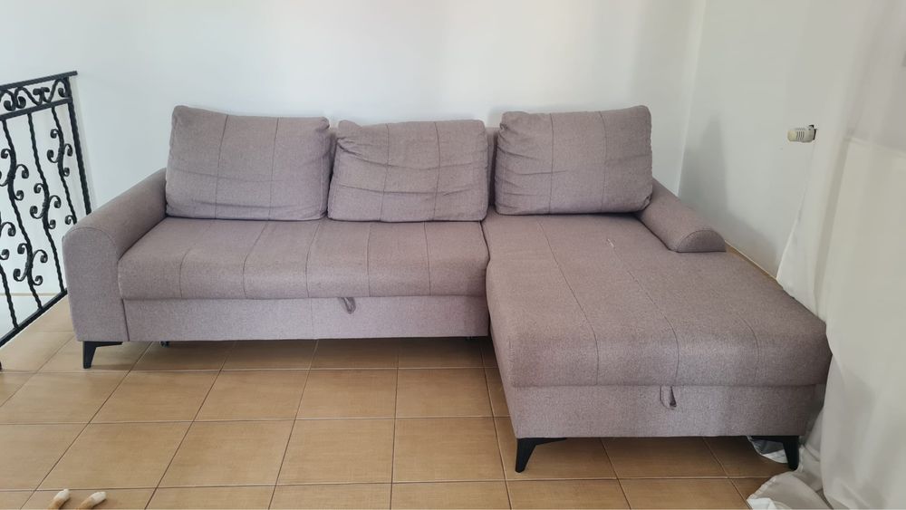Canapea Extensibila Coltar Akira 252x168 cm