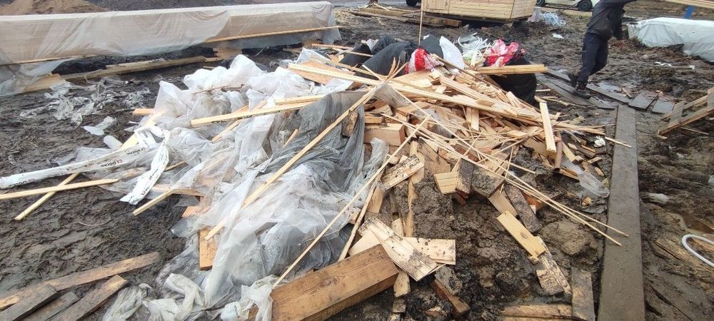 Вывоз строительный мусор