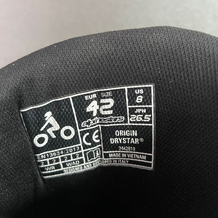 Мото боти Alpinestars Origin Drystar - 42 размер