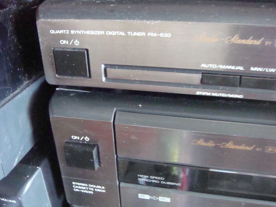 аудио система "Fisher"+ слушалки от XX-ти век