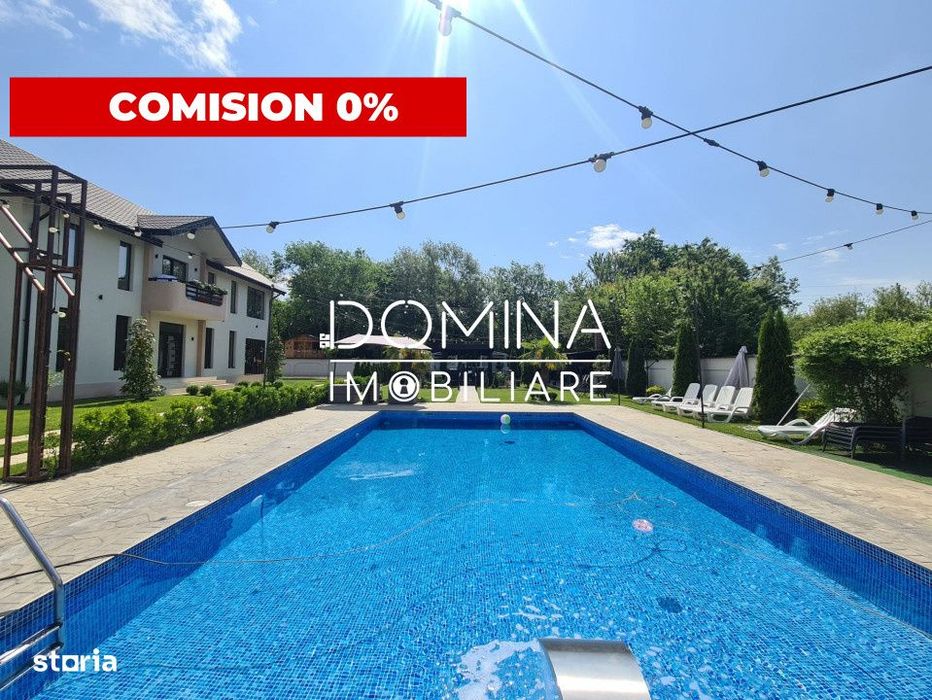 Vanzare casa cu piscina, in cartier privat - zona Dumbrava