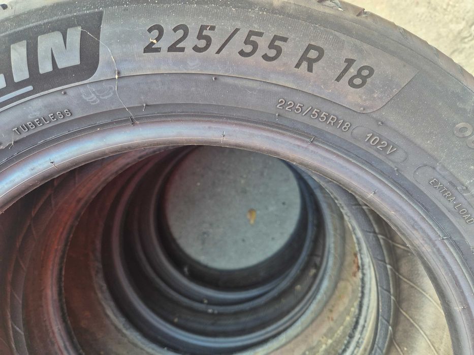 4 Anvelope de VARA - 225/55/18 102V XL - Michelin Primacy 4 - Stare BUNA - DOT 2020 !