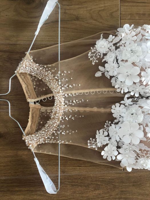 Rochie mireasa flower + voal