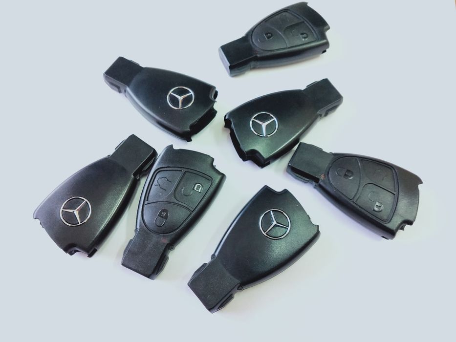 Корпус чехол для ключ рыбка Мерседес