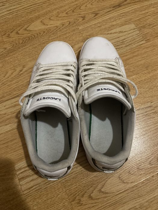 Lacoste белые кроссовки