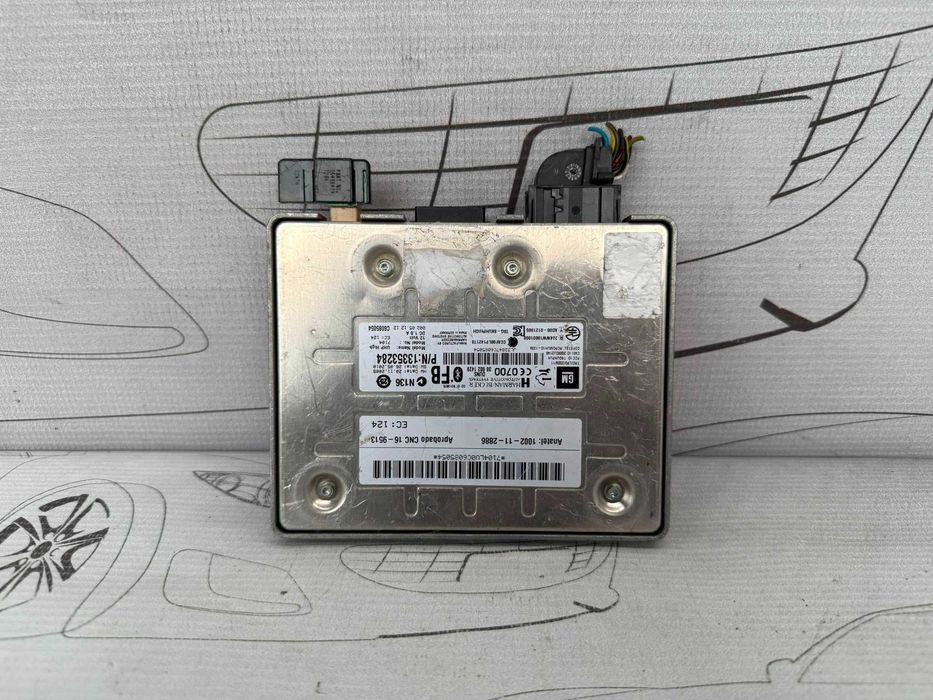 Modul Bluetooth / Telefon UHP High (3 BUC.) Opel Astra J 13353284 2011 / [2010-2015] / (5E3)
