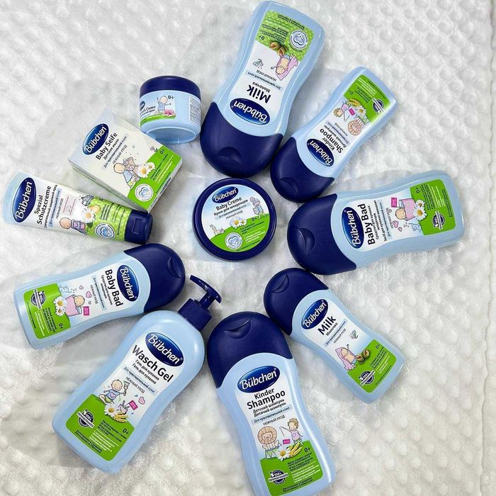 Детская косметика Бюбхен — шампуни, кремы, масла и гели для купания