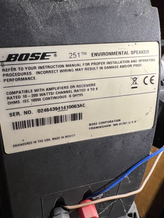 Reciver 5.1 Pioneer VSX-416 , Cd player Onkyo DX-6530, boxe Yamaha si Bose 251