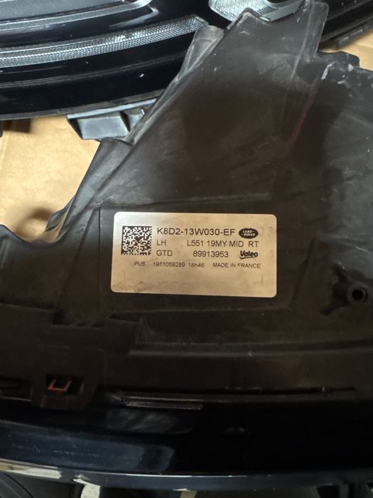 Оригинални фарове Range Rover EVOQUE I