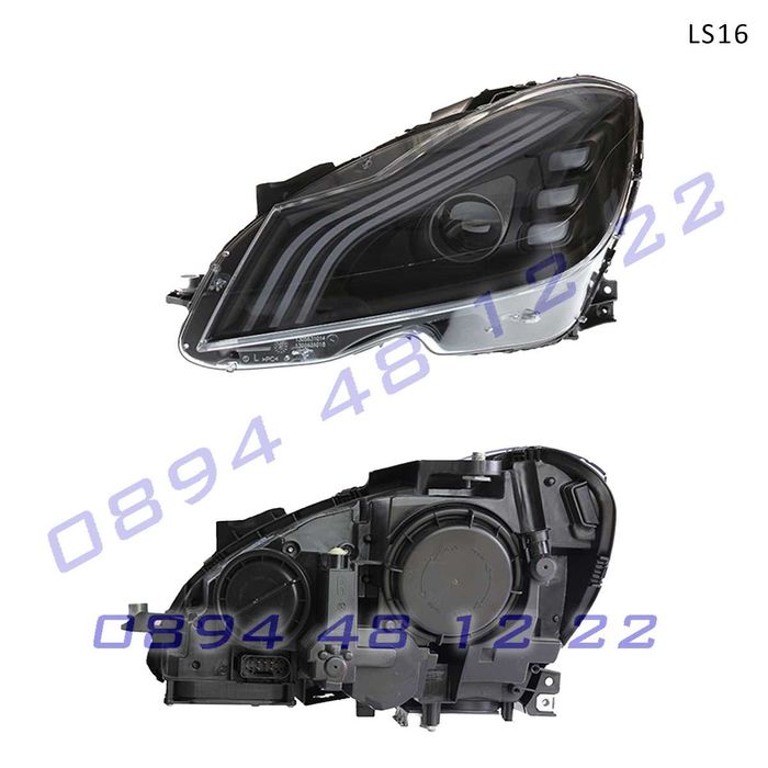 Тунинг LED фарове Mercedes C W204 Facelift 11-14 лед мерцедес ц фейс