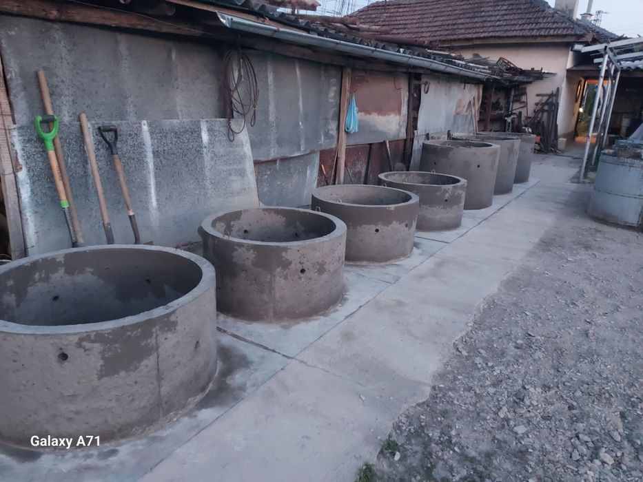 Бетонови пръстени/бетонови бурета