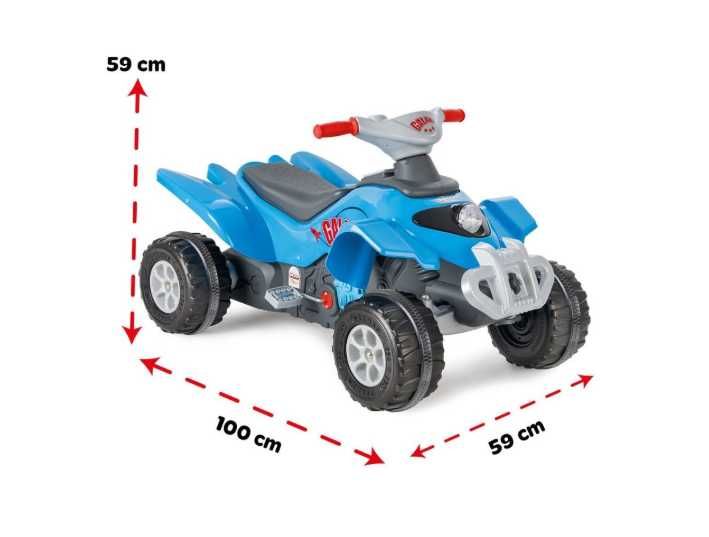 Квадроцикл Педальный Машинка-GalaxyATV Pilsan Italy Доставка бесплатно