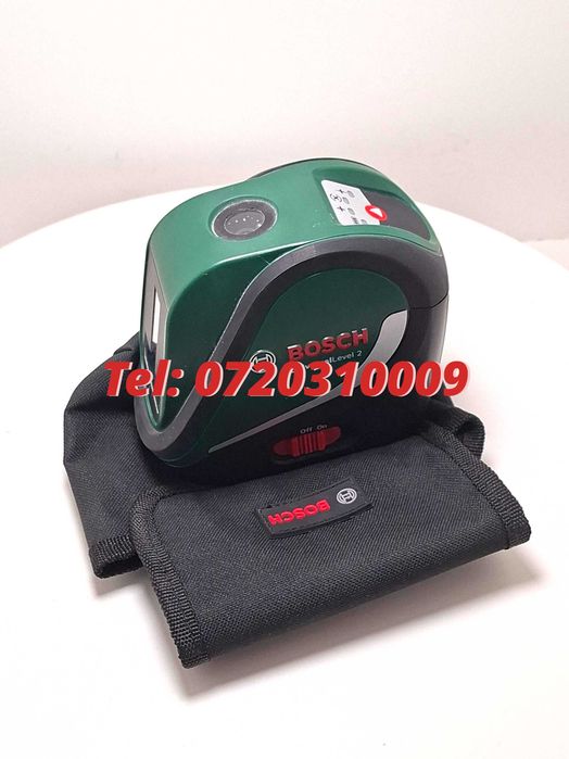 Instrument Nivelare Laser Bosch Professional Multiutilizare Level 2 2 Linii Rosii , Sh Pentru Masuratori Aliniere Si Trasare In Constructii