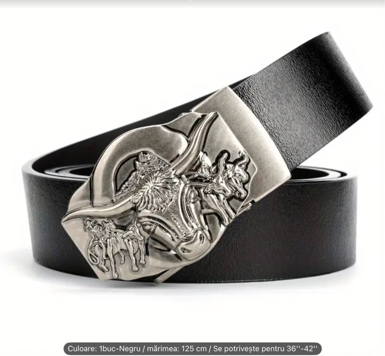 Curele cowboy din piele ecologica