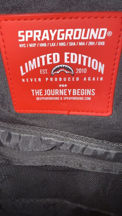 ghiozdan sprayground limited edition 2025 in stare foarte buna