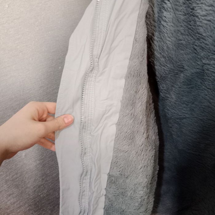 куртка   голубая