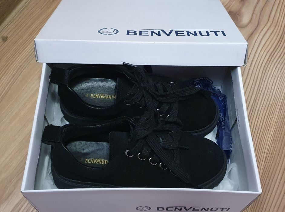 Pantofi eleganți piele naturala Benvenuti 32