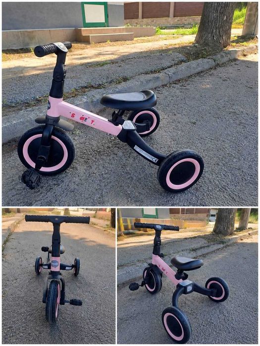 Продавам Chipolino Smarty 2 в 1 в отлично състояние. Колелото е използвано съвсем малко и е запазено като ново. Цена 40 евро