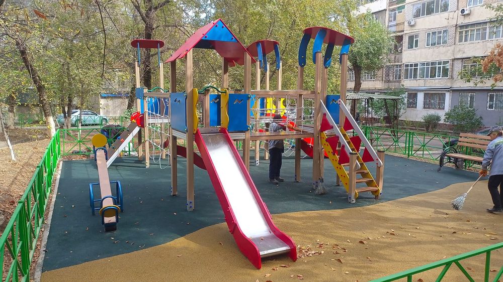 Детский площадка, маф