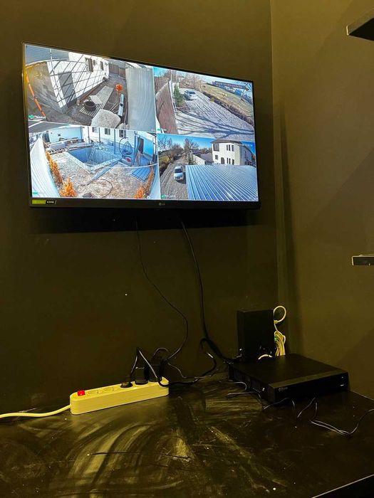 Видеонаблюдения комплект с установкой камера видеорегистратор