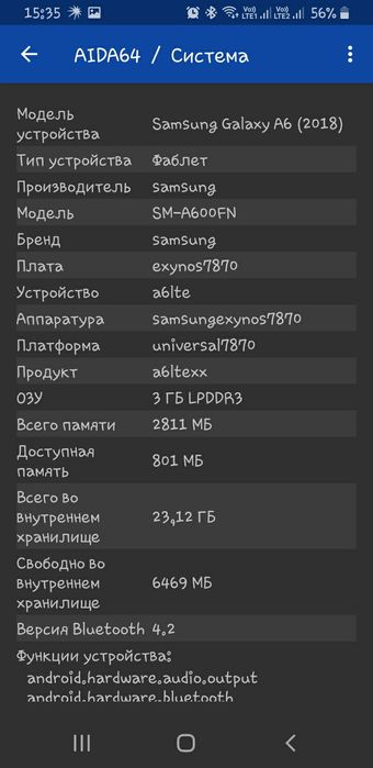 Samsung A6 продам