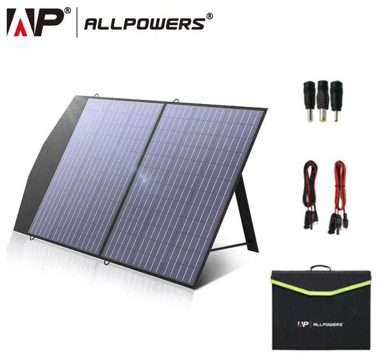 ALLPOWERS™ 18V 100W MC-4 IP67 Сгъваем Слънчев Панел Соларен Комплект