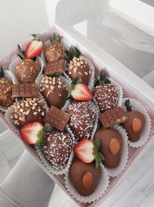 Клубника в шоколаде