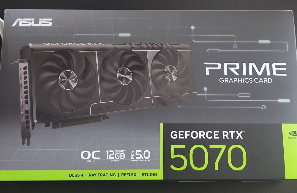 Видеокарта ASUS Geforce RTX 5070, 12GB