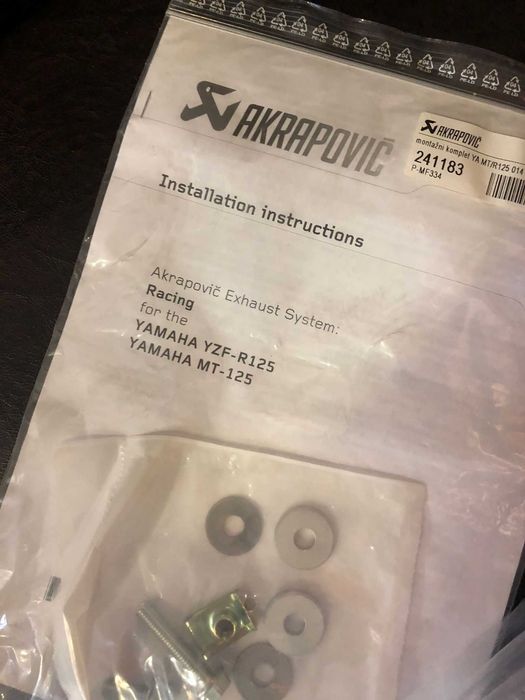 Evacuare completa titan Yamaha YZF-R125 / MT 125