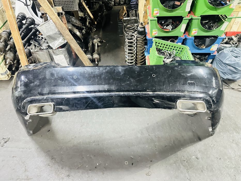 W221 рестайлинг задний бампер авторазбор мерседес бу запчасть