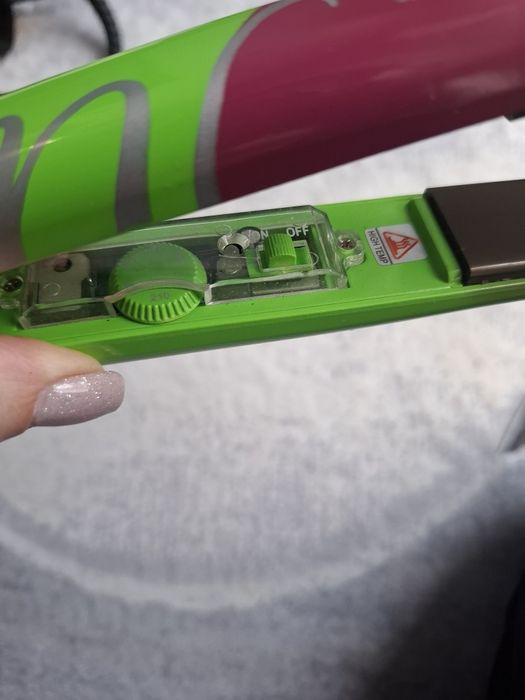 Преса за коса, подходяща за изправяне и къдрици