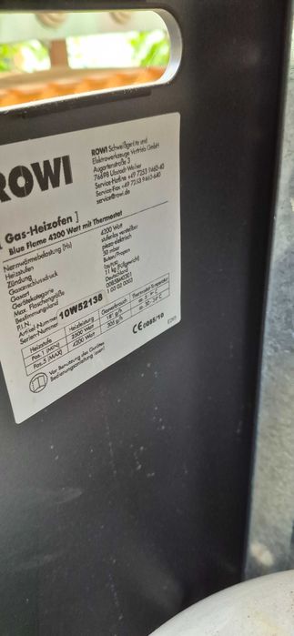 Incalzitor pe gaz outdoor sau pentru spati de lucrui