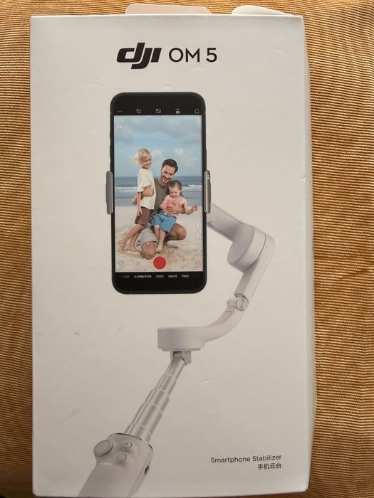 DJI Osmo Mobile OM5 (OM 5) Sunset White + accesorii + cutie | Perfect funcțional