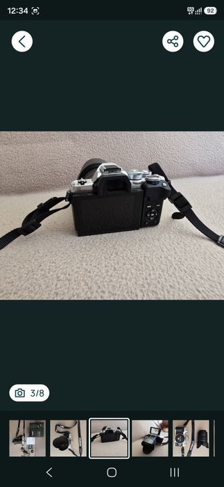 Foto Mirrorless Olympus OM-D E-M10 Mark IV  NOU cu obiectiv de zoom