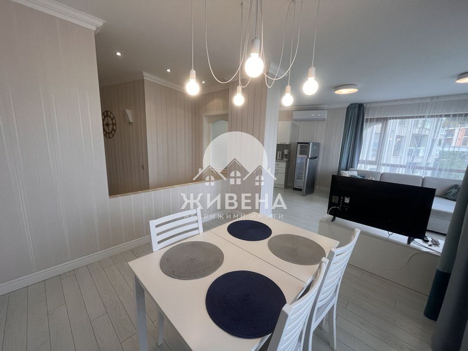 Отдава под наем обзаведен 2-стаен апартамент, м-т Кабакум