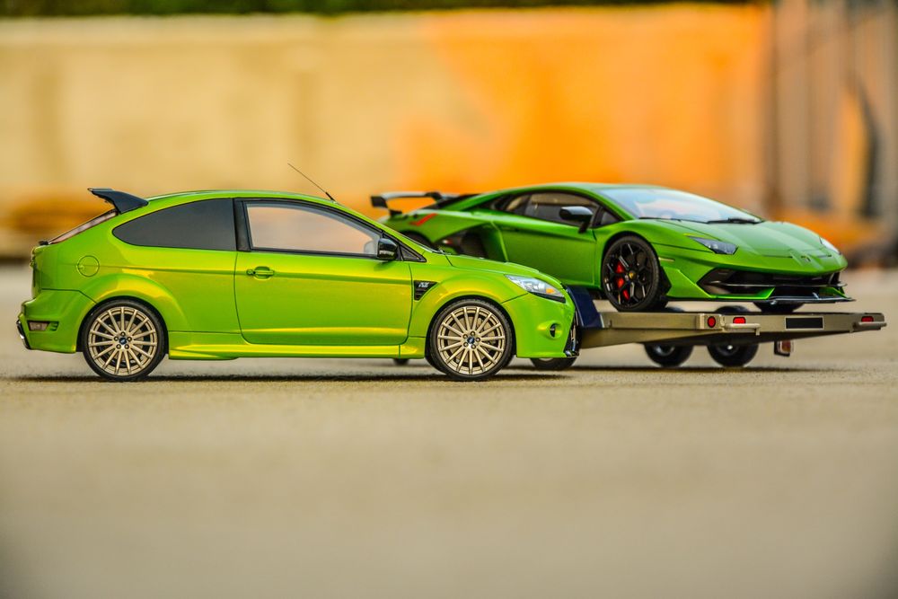 Macheta auto 1 18 Ford Focus RS , Otto , nu autoart , gtspirit , bbr