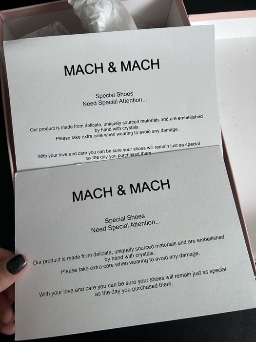 Pantofi superbi Mach & Mach originali