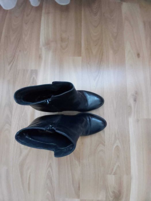 Pantofi ocazie/ botine primavara-toaman -dama - piele naturala