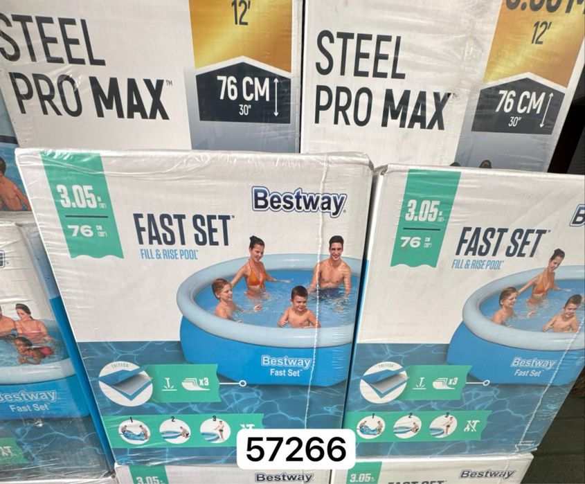 Бассейны каркасный и надувной