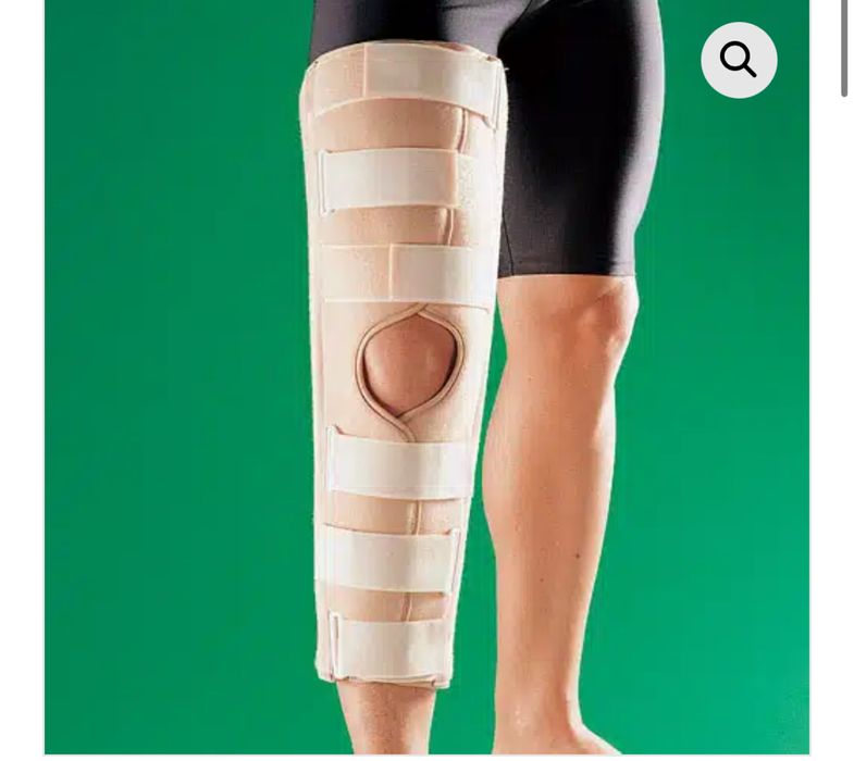 Шина за обездвижване на колянна става