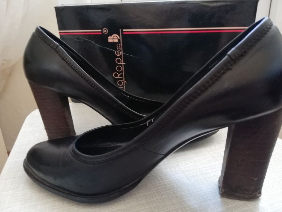 Туфли кожаные размер 38