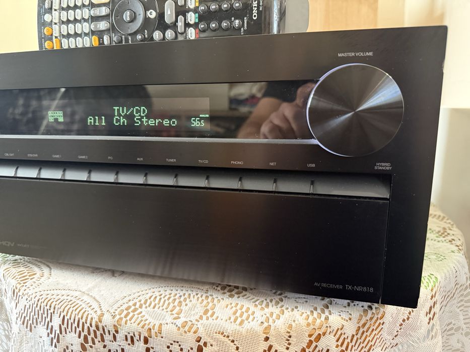 Onkyo TX-NR818 Качествен ресивър