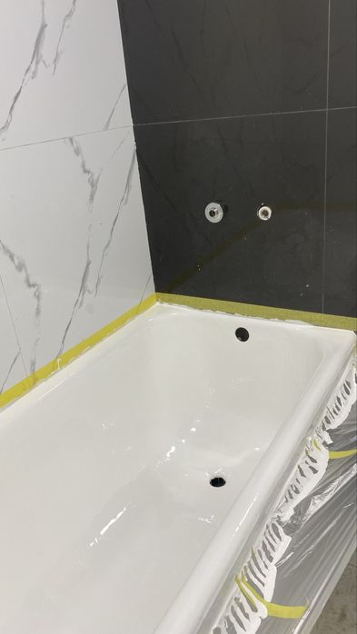 эмалировка ванны. покраска ванна. реставрация ванн. ванна краска