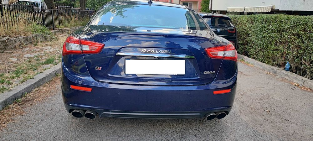 Мазерати Maserati Ghibli 3.0 S Q4 4x4 BI TURBO 410 кс 64000 км РЕАЛНИ
