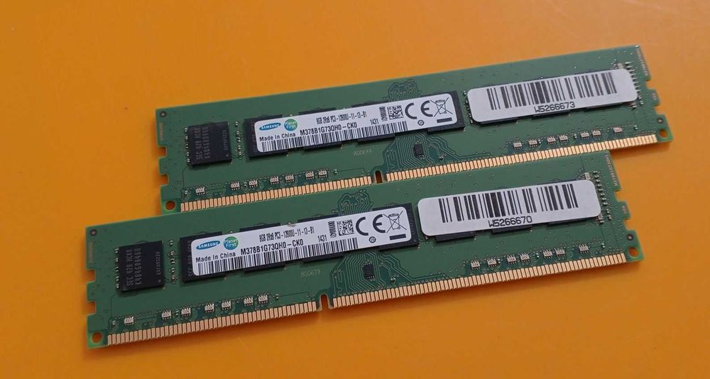 Kit 16GB DDR3 Desktop,2x8GB,Samsung PC3 12800,1600Mhz,CL11 Doble Sided