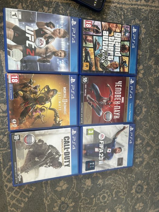 Оригинальные диски на PS4