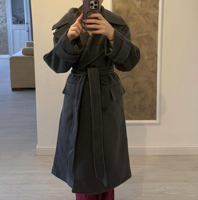 Vand palton oversized lana alpaca casmir