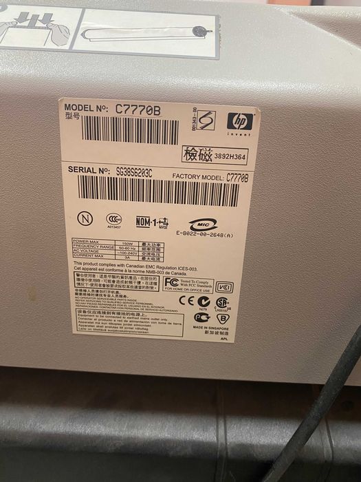 Продам плоттер HP Designjet 500