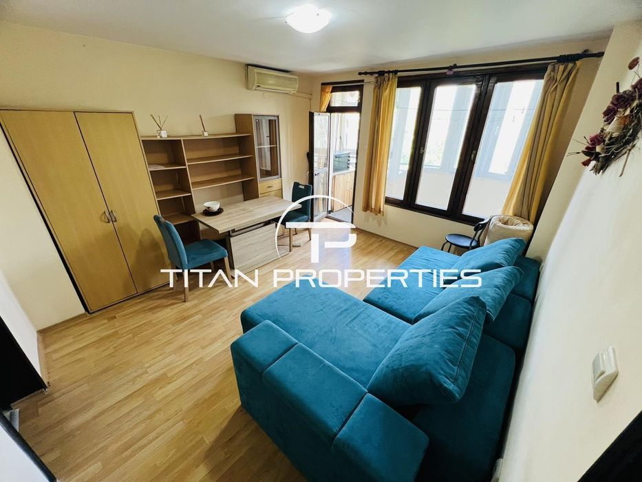 Дава се под наем Двустаен апартамент в Бургас, Братя Миладинови - 58 кв.м за 382.5 € - Снимка #1