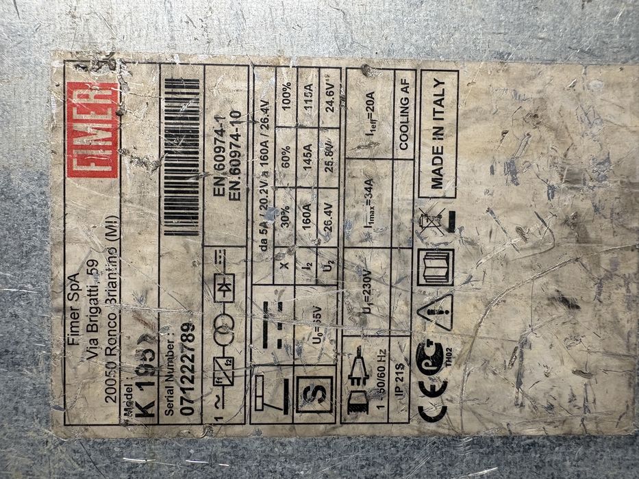 Invertor sudura Fimer K195